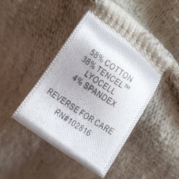 Garnet Hill Cardigan Women's Gray L Oversized Relaxed Athleisure Comfy Sweater - Picture 12 of 14